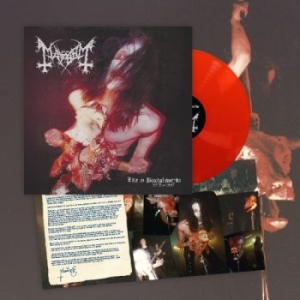 Mayhem - Live In Bischofswerda (Red Vinyl Lp in der Gruppe VINYL / Kommande / Hårdrock bei Bengans Skivbutik AB (5672035)