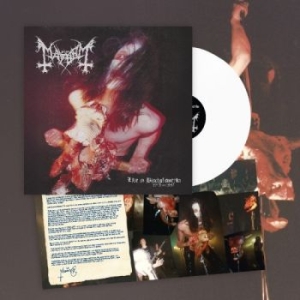 Mayhem - Live In Bischofswerda (White Vinyl in der Gruppe VINYL / Kommande / Hårdrock bei Bengans Skivbutik AB (5672036)