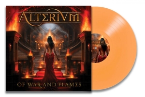 Alterium - Of War And Flames (Clear Orange Vin in der Gruppe VINYL / Kommande / Hårdrock bei Bengans Skivbutik AB (5672056)