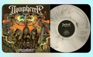 Doomherre - Plaguelords (Bone Marbled Vinyl Lp) in der Gruppe VINYL / Kommande / Hårdrock bei Bengans Skivbutik AB (5672114)