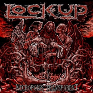Lock Up - Necropolis Transparent (Red Vinyl L in der Gruppe VINYL / Kommande / Hårdrock bei Bengans Skivbutik AB (5672156)