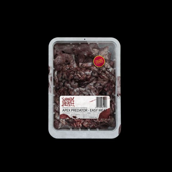 Napalm Death - Apex Predator - Easy Meat in der Gruppe VINYL / Hårdrock bei Bengans Skivbutik AB (5672462)