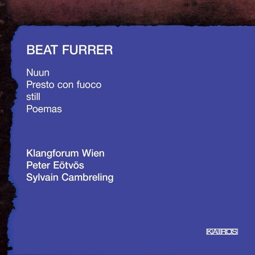 Furrer Beat - Furrer: Nuun in der Gruppe CD / Klassiskt bei Bengans Skivbutik AB (5672613)