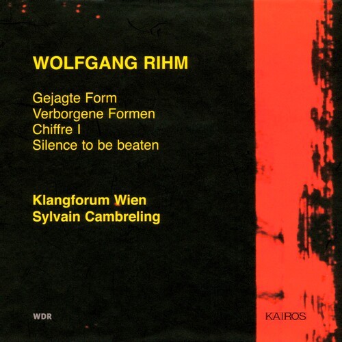 Wolfgang Rihm - Rihm: Gejagte Form in der Gruppe CD / Klassiskt bei Bengans Skivbutik AB (5672614)