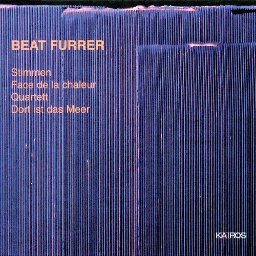 Furrer Beat - Furrer: Stimmen in der Gruppe CD / Klassiskt bei Bengans Skivbutik AB (5672625)