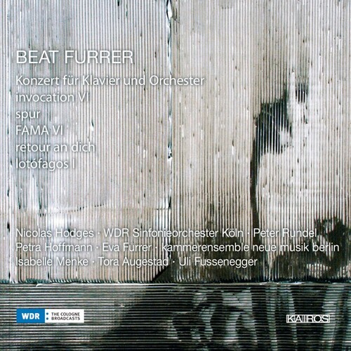Furrer Beat - Furrer: Klavierkonzert in der Gruppe CD / Klassiskt bei Bengans Skivbutik AB (5672655)