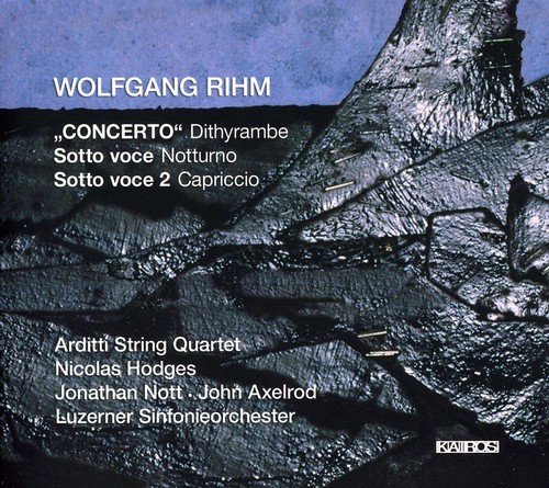 Wolfgang Rihm - Rihm: Sotto Voce in der Gruppe CD / Klassiskt bei Bengans Skivbutik AB (5672662)