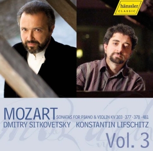Mozart Wolfgang Amadeus - Violin Sonatas, Vol. 3 in der Gruppe Externt_Lager / Naxoslager bei Bengans Skivbutik AB (567282)