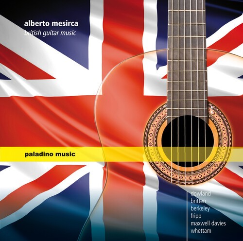 Alberto Mesirca - British Guitar Music in der Gruppe CD / Klassiskt bei Bengans Skivbutik AB (5672871)