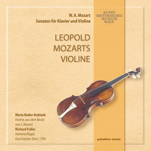 Wolfgang Amadeus Mozart - Leopold Mozarts Violin in der Gruppe CD / Klassiskt bei Bengans Skivbutik AB (5672897)