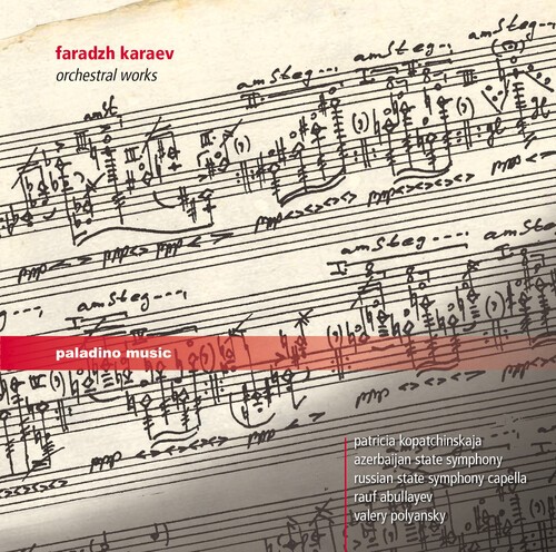 Karaev Faradzh - Orchestral Works in der Gruppe CD / Klassiskt bei Bengans Skivbutik AB (5672920)