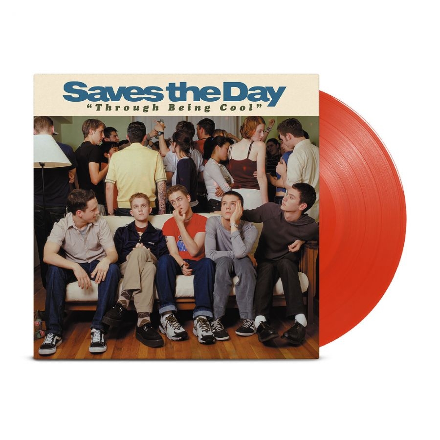 Saves The Day - Through Being Cool in der Gruppe VINYL / Kommande / Pop-Rock bei Bengans Skivbutik AB (5673038)