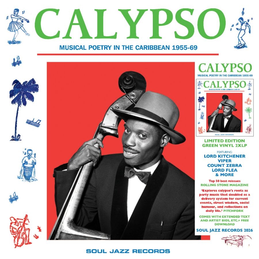 Soul Jazz Records Presents - Calypso: Musical Poetry In The Cari in der Gruppe VINYL / Kommande / Pop-Rock bei Bengans Skivbutik AB (5673106)