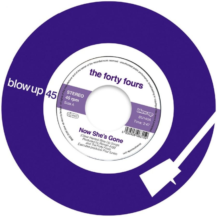 The Forty Fours - Now She's Gone in der Gruppe VINYL / Kommande / Pop-Rock bei Bengans Skivbutik AB (5673110)
