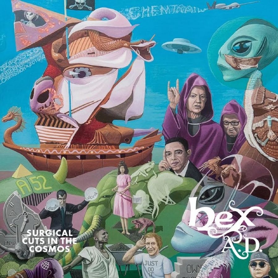 Hex A.D. - Surgical Cuts In The Cosmos in der Gruppe UNSERE TIPPS / Freitagsveröffentlichungen / 2026-05-29 bei Bengans Skivbutik AB (5673137)