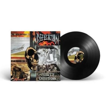 Defecation - Purity Dilution (Black Vinyl Lp) in der Gruppe VINYL / Kommande / Hårdrock bei Bengans Skivbutik AB (5673171)