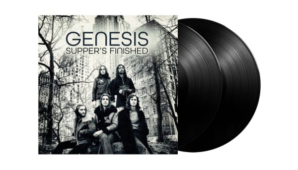 Genesis - Supper's Finished (2 Lp Black Vinyl in der Gruppe VINYL / Kommande / Pop-Rock bei Bengans Skivbutik AB (5673229)