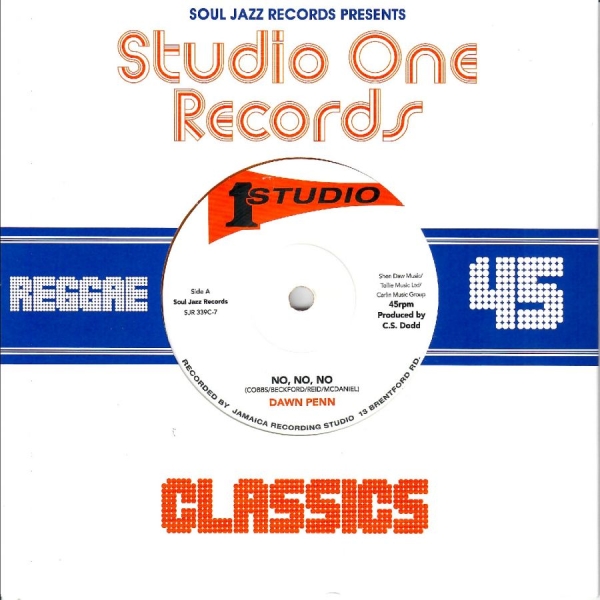 Penn Dawn / Jackie Mittoo - No No No / Ghetto Organ (Orange Vin in der Gruppe VINYL / Kommande / Reggae bei Bengans Skivbutik AB (5673269)