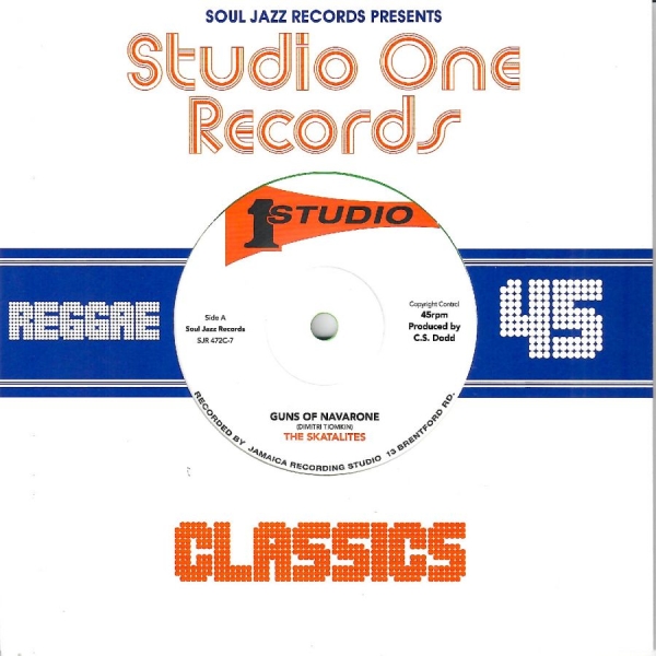 Skatalites The - Guns Of Navarone / Marcus Garvey (G in der Gruppe VINYL / Kommande / Reggae bei Bengans Skivbutik AB (5673274)