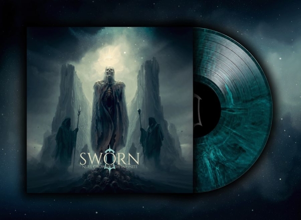 Sworn - Null Crowned The Infinite (Green Ma in der Gruppe VINYL / Kommande / Hårdrock bei Bengans Skivbutik AB (5673389)