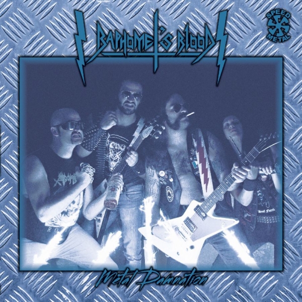 Baphomet's Blood - Metal Damnation in der Gruppe VINYL / Kommande / Hårdrock bei Bengans Skivbutik AB (5673410)