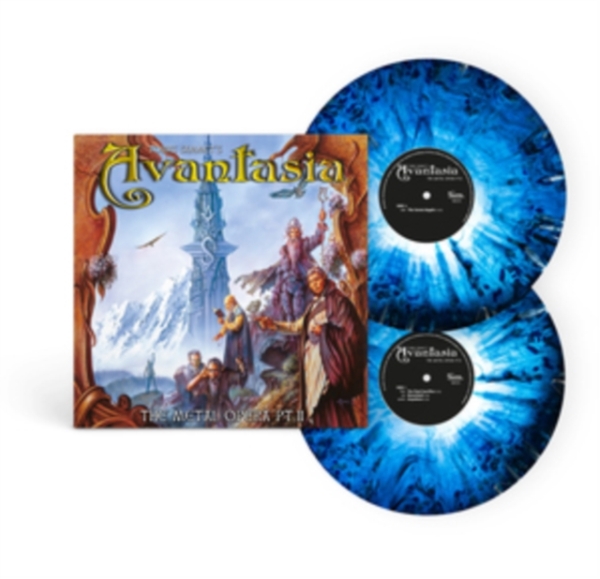 Avantasia - The Metal Opera Pt II (25th Anniversary Edition - Blue & Black Swirl Effect Vinyl / 2LP) in der Gruppe VINYL / Kommande / Hårdrock bei Bengans Skivbutik AB (5673512)