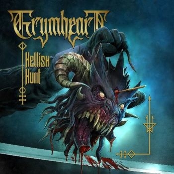 Grymheart - Hellish Hunt in der Gruppe CD / Kommande / Hårdrock bei Bengans Skivbutik AB (5673520)