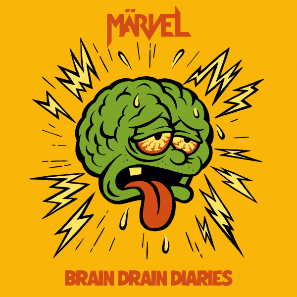 Märvel - Brain Drain Diaries (Digipak CD) in der Gruppe UNSERE TIPPS / Startsida - CD Nyheter & Kommande bei Bengans Skivbutik AB (5673522)