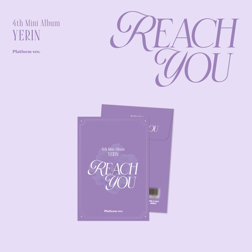 Yerin - Reach You (Platform Ver.) in der Gruppe MERCHANDISE / Merch+Code / Kommande / K-Pop bei Bengans Skivbutik AB (5673572)