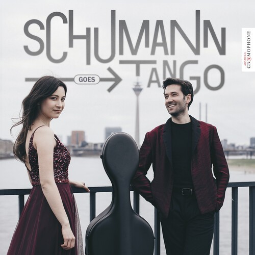 Roger Morelló Ros Alica Koyama Mül - Schumann Goes Tango in der Gruppe CD / Klassiskt bei Bengans Skivbutik AB (5673634)