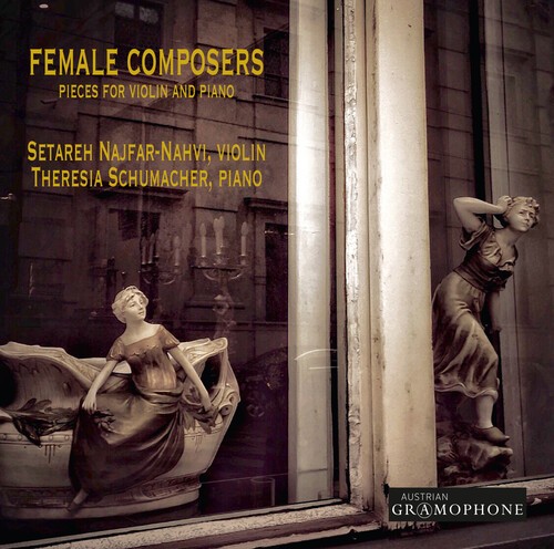 Najfar-Nahvi Setareh Schumacher - Female Composers - Pieces For Violi in der Gruppe CD / Klassiskt bei Bengans Skivbutik AB (5673646)