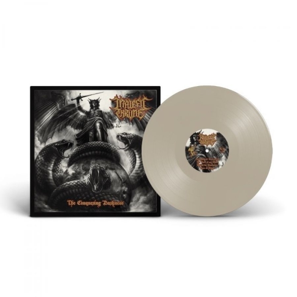 Malefic Throne - Conquering Darkness The (Bone White in der Gruppe VINYL / Nyheter / Hårdrock bei Bengans Skivbutik AB (5673678)