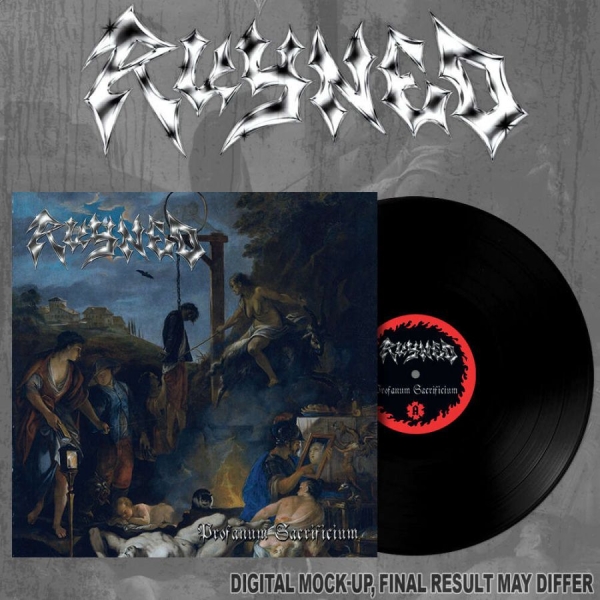 Ruyned - Profanum Sacrificium (Black Vinyl L in der Gruppe VINYL / Kommande / Hårdrock bei Bengans Skivbutik AB (5673679)