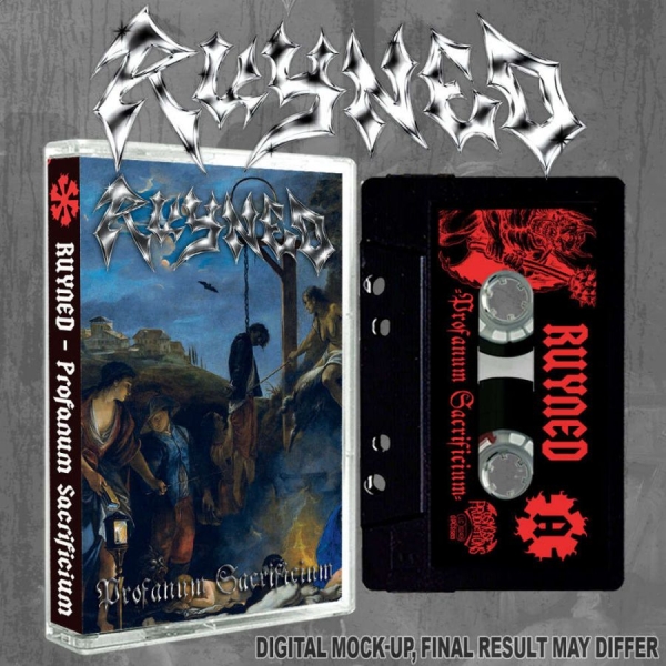 Ruyned - Profanum Sacrificium (Mc) in der Gruppe Kommande / Hårdrock bei Bengans Skivbutik AB (5673684)