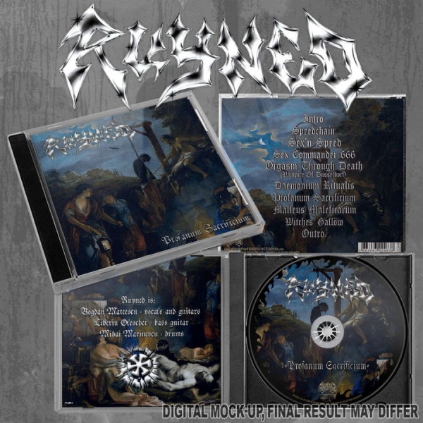Ruyned - Profanum Sacrificium in der Gruppe CD / Kommande / Hårdrock bei Bengans Skivbutik AB (5673690)