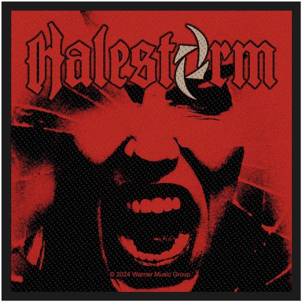 Halestorm - Back From The Dead Standard Patch in der Gruppe MERCHANDISE / Stoffaufnäher / / bei Bengans Skivbutik AB (5673982)