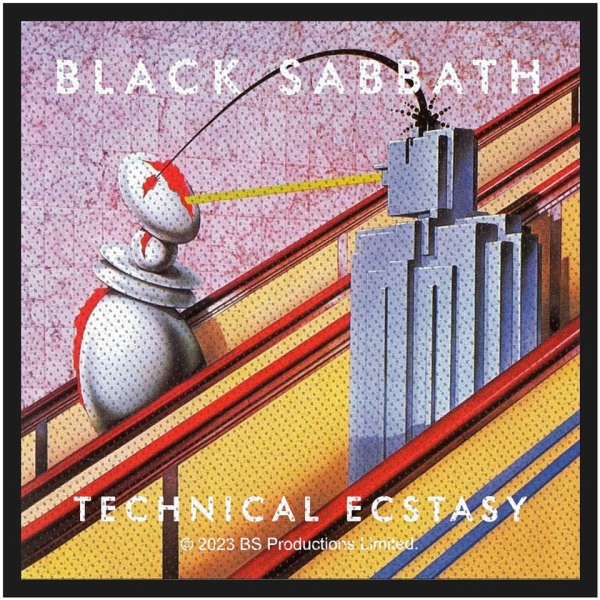 Black Sabbath - Technical Ecstasy Retail Packaged Patch in der Gruppe MERCHANDISE / Stoffaufnäher / / bei Bengans Skivbutik AB (5673986)