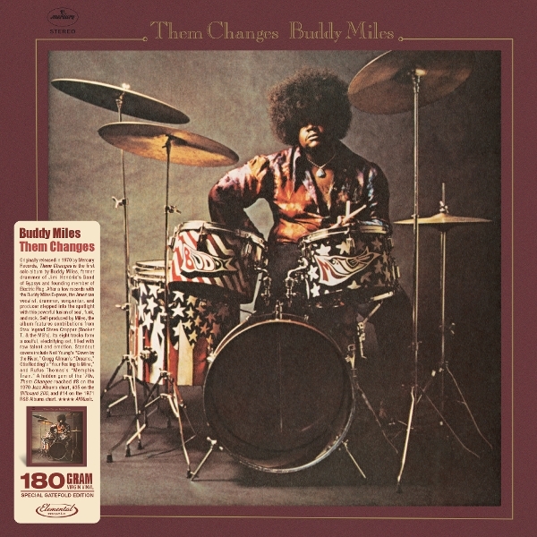 Buddy Miles - Them Changes in der Gruppe VINYL / Kommande / Jazz,RnB-Soul bei Bengans Skivbutik AB (5674043)