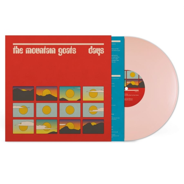 Mountain Goats - Days-Pink Vinyl in der Gruppe VINYL / Kommande / Pop-Rock bei Bengans Skivbutik AB (5674069)