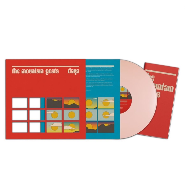Mountain Goats - Days-Pink Vinyl Deluxe Packaging in der Gruppe VINYL / Kommande / Pop-Rock bei Bengans Skivbutik AB (5674070)