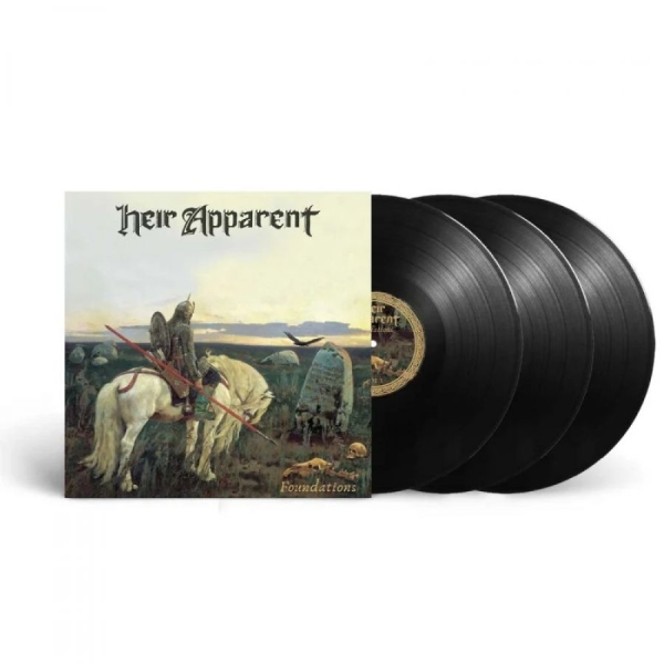 Heir Apparent - Foundations (3 Lp Black Vinyl) in der Gruppe VINYL / Kommande / Hårdrock bei Bengans Skivbutik AB (5674104)