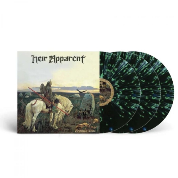 Heir Apparent - Foundations (3 Lp Splatter Vinyl Lp in der Gruppe VINYL / Kommande / Hårdrock bei Bengans Skivbutik AB (5674105)