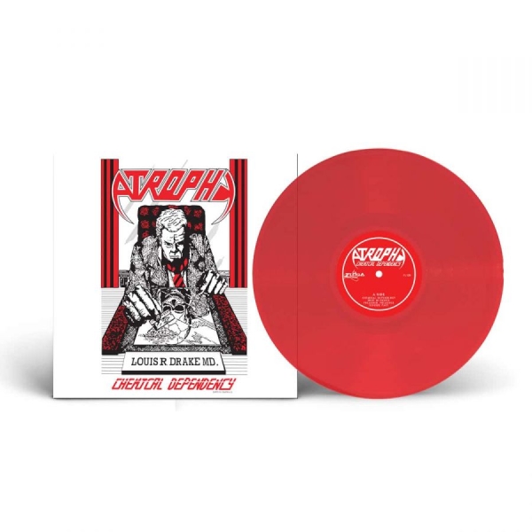Atrophy - Chemical Dependency (Red Vinyl Lp) in der Gruppe VINYL / Kommande / Hårdrock bei Bengans Skivbutik AB (5674107)