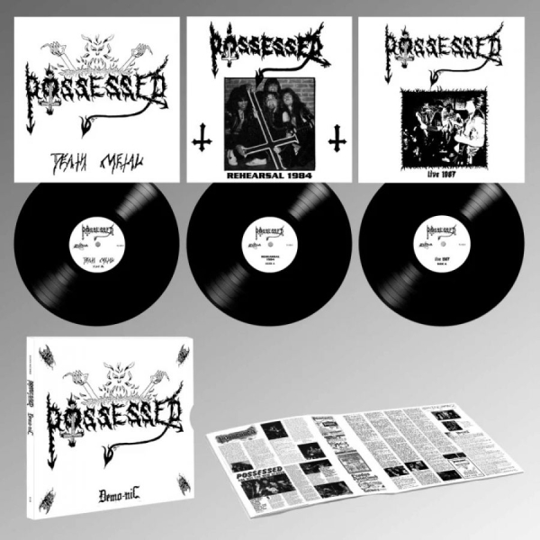 Possessed - Demo-Nic (3 Lp Black Vinyl Box) in der Gruppe VINYL / Kommande / Hårdrock bei Bengans Skivbutik AB (5674113)