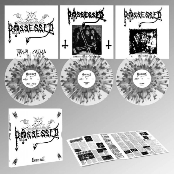 Possessed - Demo-Nic (3 Lp Splatter Vinyl Box) in der Gruppe VINYL / Kommande / Hårdrock bei Bengans Skivbutik AB (5674114)