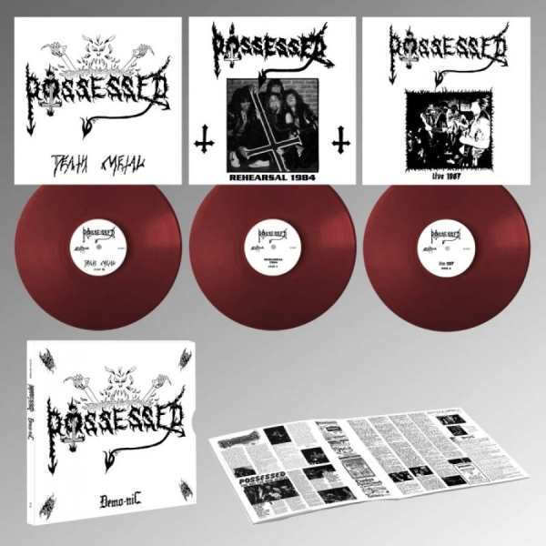 Possessed - Demo-Nic (3 Lp Oxblood Vinyl Box) in der Gruppe VINYL / Hårdrock bei Bengans Skivbutik AB (5674115)