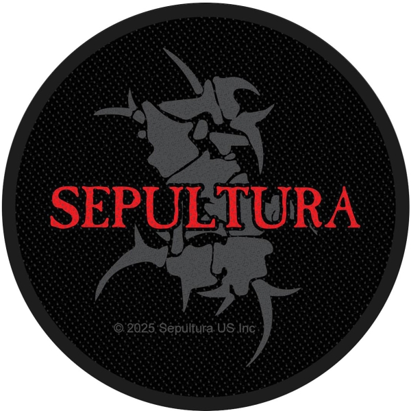 Sepultura - Logo & Tribal S Standard Patch in der Gruppe MERCHANDISE / Stoffaufnäher / / bei Bengans Skivbutik AB (5674316)
