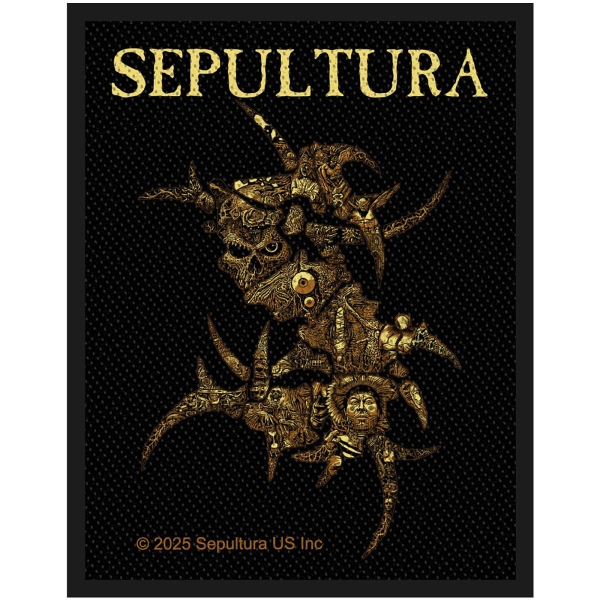 Sepultura - Discography Standard Patch in der Gruppe MERCHANDISE / Stoffaufnäher / / bei Bengans Skivbutik AB (5674318)