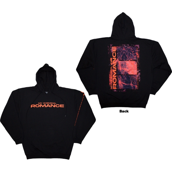My Chemical Romance - Romance Bullets Uni Bl Hoodie in der Gruppe MERCHANDISE / Kapuzenpullover / Nyheter / Pop-Rock bei Bengans Skivbutik AB (5674535r)