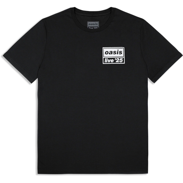 Oasis - Live 25 Distressed Lockup Pocket Bl T-Shirt in der Gruppe MERCHANDISE / T-shirt / Nyheter / Pop-Rock bei Bengans Skivbutik AB (5674552r)